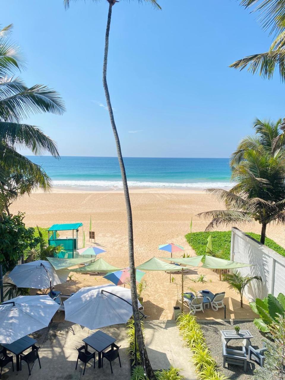 Josan Villa With A Glorious Beach And Sea View Habaraduwa Central Kültér fotó